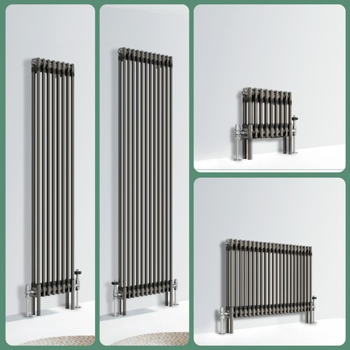 Raw metal traditional radiator - metal,