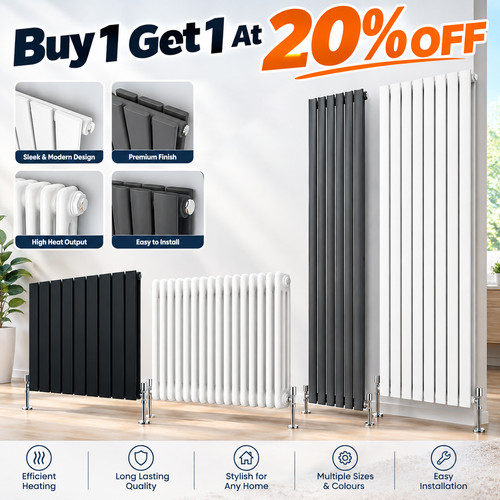 Stylish oval column radiator - stylish,