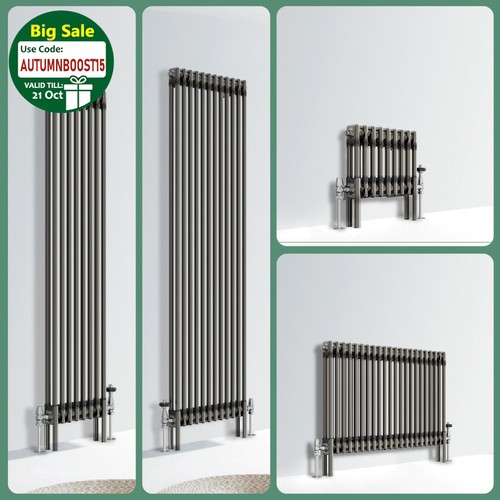 Raw metal traditional radiator - metal,
